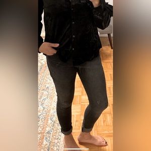 Venti6 drawstring denim jogger made in Italy size M